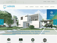Tablet Screenshot of celestetrade.com